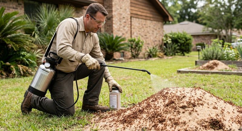 Black Ant Extermination in Denton, TX